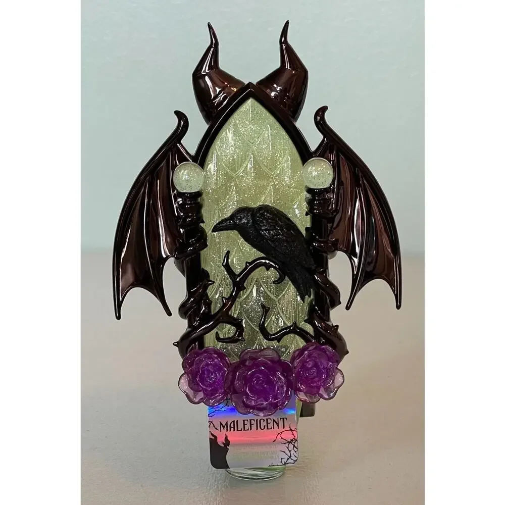 Bath & Body Works Disney Maleficent Dragon Wallflower Plug Nightlight w/ Refill - Picture 5 of 5